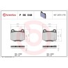 Pastiglie posteriori Prime Mitsubishi/Subaru/Toyota BRE-P56048