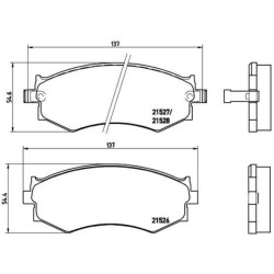 Pastiglie anteriori Prime Nissan 200SX BRE-P30002