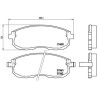 Pastiglie anteriori Prime Nissan 200SX/350Z BRE-P56021