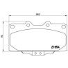 Pastiglie anteriori Prime Nissan/Subaru BRE-P56034