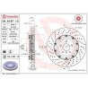 Dischi anteriori 380x34 Prime Flottanti Nissan GT-R BRE-09.A187.13