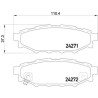 Pastiglie posteriori Prime Subaru/Toyota BRE-P78020