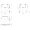 Pastiglie anteriori Prime Subaru Impreza BRE-P78007