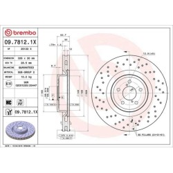 Dischi anteriori 326x30 Xtra Subaru Impreza BRE-09.7812.1X