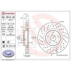 Dischi anteriori 326x30 Xtra Subaru/Toyota BRE-09.7812.2X