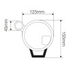Contagiri ø125 0-11.000rpm SR Line SIM-TM/B2