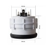 Contagiri ø52 0-8000rpm Black line SIM-TM/B