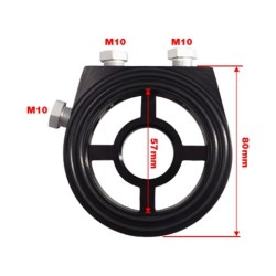 Raccordo filtro olio motore a 3 vie SIM-OPTS
