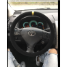 Coprivolante ø370-390 Carrera look nero/giallo SIM-CVT/27