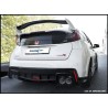 Silenziatore Doppio Tondo ø102 Racing Dx + Sx diretto Honda Civic Type R INO-HOCI.03.102R