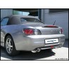 Silenziatore Ovale 120x80 Dx + Sx Honda S2000 INO-HOS2.01.120