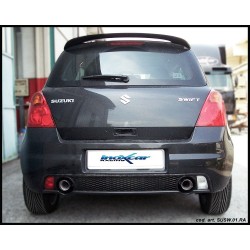 Silenziatore Tondo ø80 Racing Dx + Sx Suzuki Swift Sport INO-SUSW.01.RA