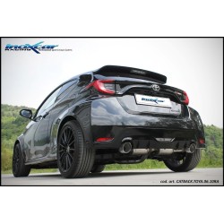 Scarico catback Tondo ø110 Racing Dx + Sx Toyota Yaris GR INO-CATBACK.TOYA.06.10RA