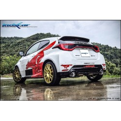 Scarico catback Tondo ø114 Racing Dx + Sx Toyota Yaris GR INO-CATBACK.TOYA.11.114R