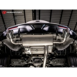 Silenziatore Tondo ø102 Sportline Dx + Sx con valvola Toyota Supra RAG-50.1033.61