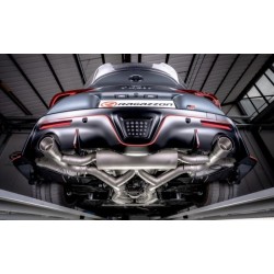 Silenziatore Tondo ø102 Sportline Dx + Sx con valvola Toyota Supra GR RAG-50.0956.61