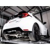 Silenziatore Doppio Tondo ø100 Carbon Shot Dx + Sx diretto Toyota Yaris GR RAG-50.0954.84