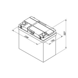 Batteria S4 021 45Ah Honda/Mazda/Suzuki - 330A BOS-0092S40210