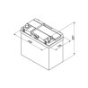 Batteria S4 021 45Ah Honda/Mazda/Suzuki - 330A BOS-0092S40210