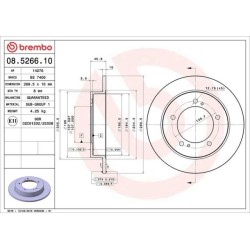 Dischi anteriori 290x10 Prime Suzuki Jimny BRE-08.5266.10