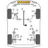 Pos.4 - ø24 - Boccole barra stabilizzatrice anteriori Honda POW-PFF25-104-24