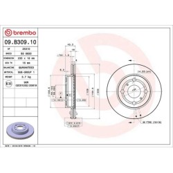 Dischi anteriori 235x18 Prime Toyota BRE-09.B309.10
