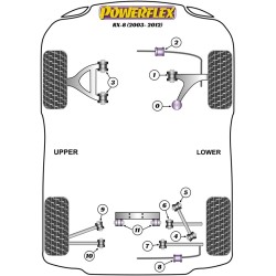 Pos.10 - Boccole posteriori bracci superiori Mazda Rx-8 POW-PFR36-410