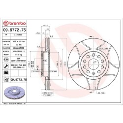 Dischi anteriori 312x25 Max Audi/Seat/Skoda/Vw BRE-09.9772.75