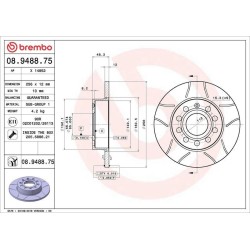 Dischi posteriori 256x12 Max Audi/Skoda/Vw BRE-08.9488.75