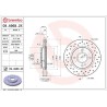 Dischi anteriori 258x23 Xtra Ford Fiesta BRE-09.A968.2X