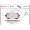 Pastiglie anteriori Prime Ford Fiesta BRE-P24072