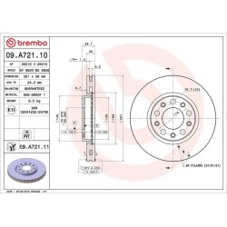 Dischi anteriori 281x26 Prime Alfa/Jeep BRE-09.A721.11