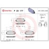 Pastiglie posteriori Prime Jeep Renegade BRE-P23177