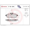 Pastiglie anteriori Prime Citroen C3 BRE-P61074