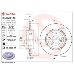 Dischi posteriori 320x22 Prime Bmw Serie 3 BRE-09.9590.11
