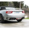 Silenziatore Doppio Tondo ø90 Dx + Sx Abarth 124 Spider INO-F124.04.90