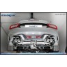 Silenziatore Doppio Tondo ø90 Dx + Sx con valvola Abarth 124 Spider INO-VALV.124.01