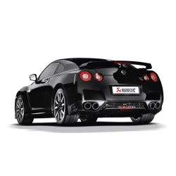 Silenziatore Evolution Titanium Carbon Dx + Sx Nissan GT-R AKP-M-NI/T/1H+TP-NIR35C