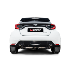 Scarico catback Race Line Titanium Dx + Sx Toyota Yaris GR AKP-S-TY/T/2
