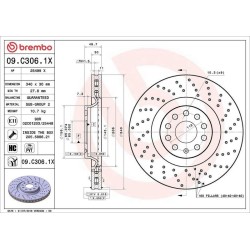 Dischi anteriori 340x30 Xtra Audi/Cupra/Seat/Skoda/Vw BRE-09.C306.1X