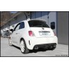 Silenziatore Tondo ø102 Dx + Sx diretto Abarth 500 595 695 INO-FICQ.06.102
