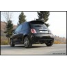Silenziatore Tondo ø102 Racing Dx + Sx diretto Abarth 500 595 695 INO-FICQ.06.102R