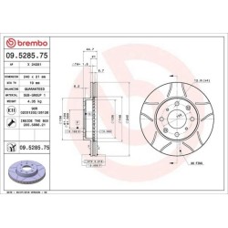 Dischi anteriori 240x21 Max Honda Civic BRE-09.5285.75