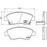 Pastiglie anteriori Prime Honda Civic BRE-P28024