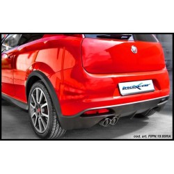 Silenziatore Doppio Tondo ø80 Racing Abarth Grande Punto INO-FIPN.19.80RA