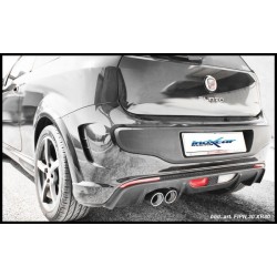 Silenziatore Doppio Tondo ø80 X-Race Abarth Punto Evo INO-FIPN.30.XR80