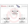 Pastiglie anteriori Xtra Alfa Romeo/Fiat BRE-P23077X