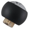 Pomello cambio 6 Marce nero/cromo Citroen COR-6930303