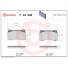 Pastiglie anteriori Prime Honda/Mitsubishi/Subaru BRE-P54039