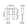 Set 10 fusibili MICRO 12/32v LAM-70085